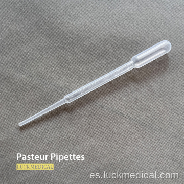 3 ml de pipetas pasteur estéril